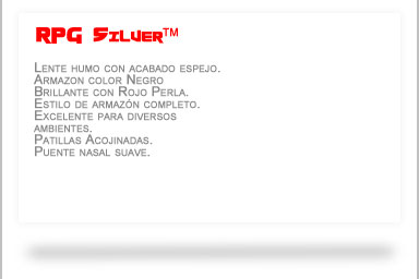 RPG Silver Crossfire